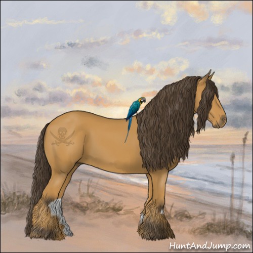 Horse Color:Buckskin Sabino 