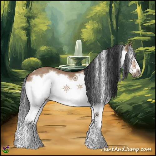Horse Color:Bay Dun Sabino Splash Frame Rabicano 