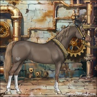 Horse Color:Liver Red Dun 