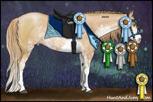 Horse Color:Chestnut Pearl Sabino 