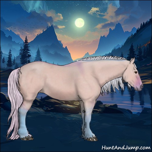 Horse Color:Watercolor Silver Brown Dun 