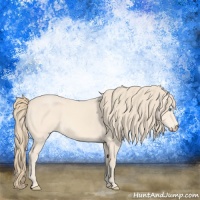 Horse Color:Perlino 