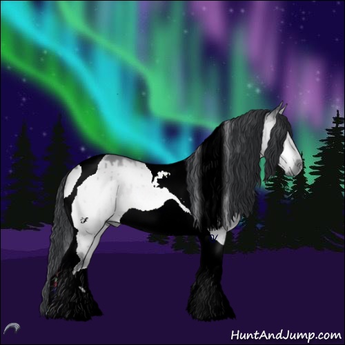 Horse Color:Brown Chinchilla Dun Tobiano Brindle 