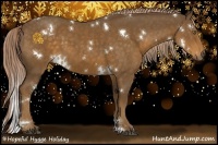 Horse Color:White Spotted Chocolate Palomino 