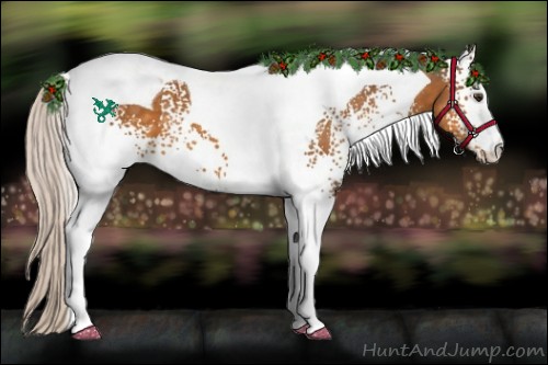 Horse Color:White Spotted Silver Buckskin Tobiano 