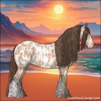 Horse Color:Amber Champagne Appaloosa and Amber Champagne Appaloosa