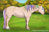 Horse Color:Painted Silver Buckskin Ice Roan Sabino Splash 