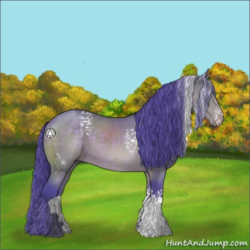 Horse Color:Watercolor White Spotted Buckskin Sabino 