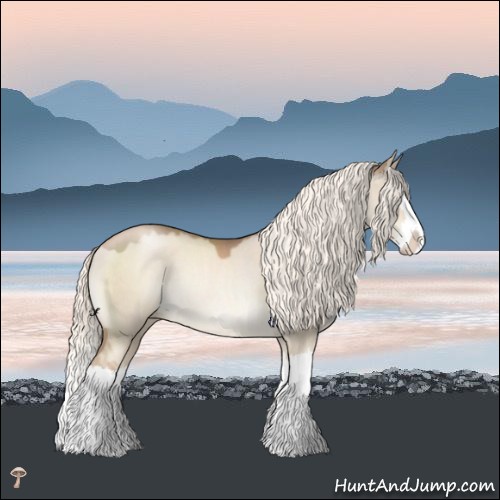 Horse Color:Liver Red Dun Pearl Mushroom Splash Rabicano