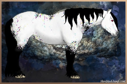 Horse Color:Liver Chestnut Chinchilla 