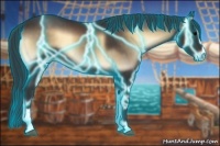 Horse Color:Thunderstruck Brown Onyx Sabino 