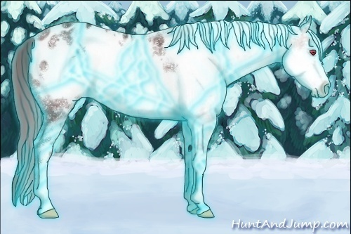 Horse Color:Thunderstruck White Spotted Chocolate Brown Chinchilla Mushroom Sabino Blanket Rabicano 