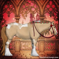 Horse Color:Red Dun Tobiano 