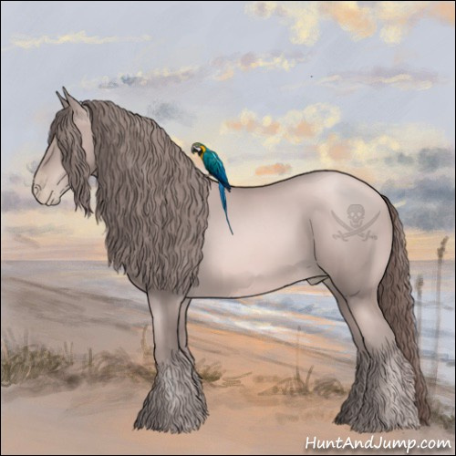 Horse Color:Platinum Brown Pearl 