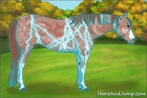 Horse Color:Thunderstruck Chestnut Ice