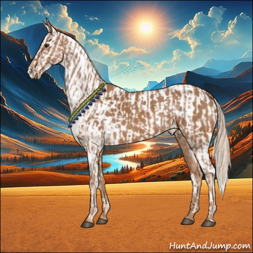 Horse Color:Chestnut  and Chestnut Near Leopard 