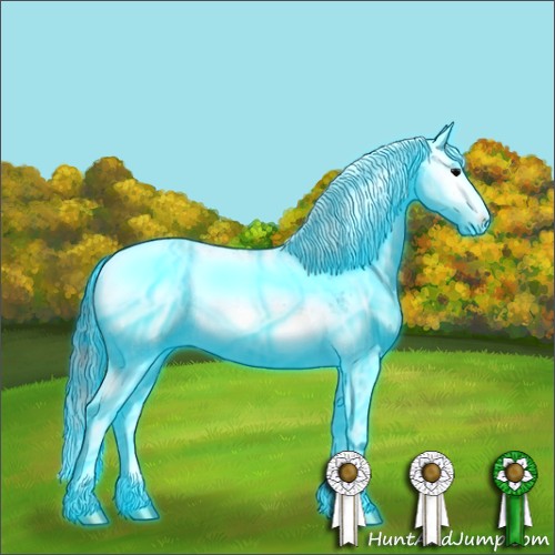 Horse Color:Thunderstruck Blue Onyx Sabino 