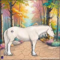 Horse Color:Gold Cream Champagne Ice Pearl 