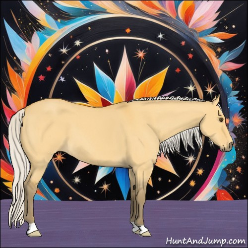 Horse Color:Silver Buckskin Dun 