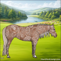 Horse Color:Silver Buckskin Ice Sabino 