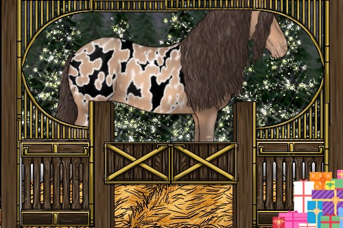 Horse Color:Amber Champagne Blanket 