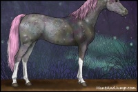 Horse Color:Watercolor Midnight Brown Ice Onyx 