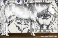 Horse Color:White Spotted Silver Smoky Blue Onyx Chinchilla Splash Rabicano 