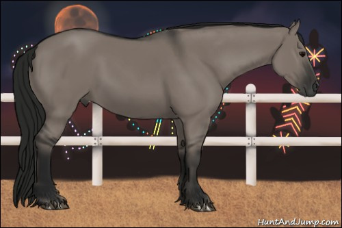 Horse Color:Gray Grullo 