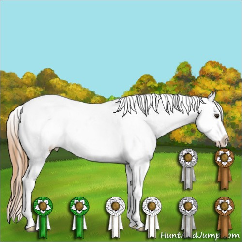 Horse Color:Red Dun Tobiano Varnish 