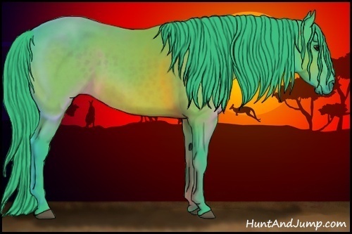 Horse Color:Watercolor Brown