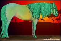 Horse Color:Watercolor Brown 