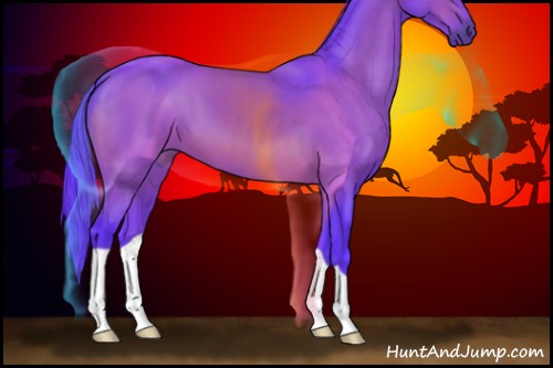 Horse Color:Watercolor Brown 