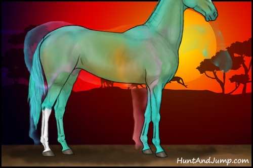 Horse Color:Watercolor Brown 