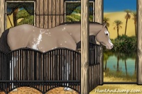Horse Color:White Spotted Classic Champagne