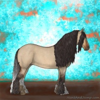 Horse Color:Buckskin Roan Dun 