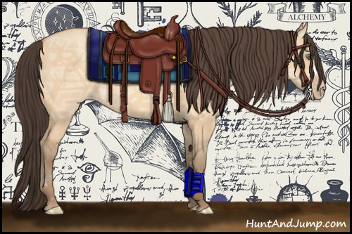 Horse Color:Amber Champagne Ice Dun 