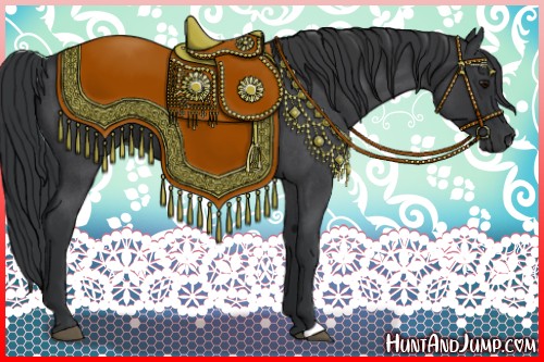 Horse Color:Blue Roan 