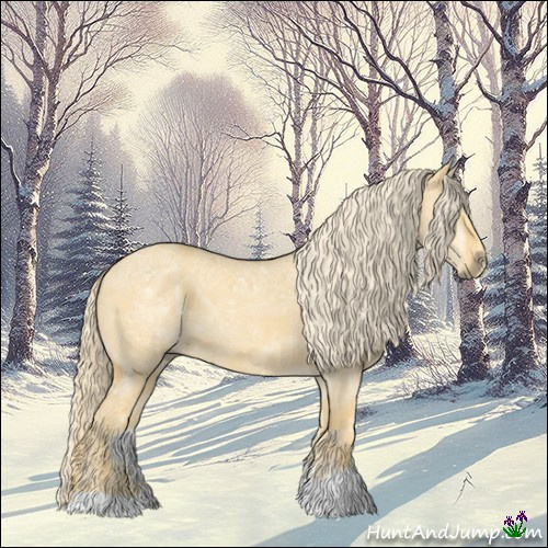 Horse Color:Palomino Ice Roan Dun 