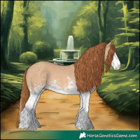 Horse Color:White Spotted Red Dun Sabino Rabicano 