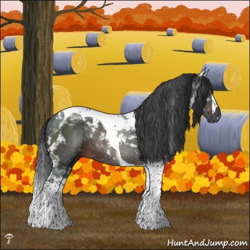 Horse Color:Brown Mushroom Tobiano Rabicano
