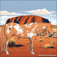 Horse Color:Watercolor White Spotted Liver Chestnut 