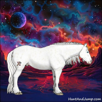 Horse Color:Cremello Near Leopard 