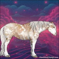 Horse Color:Silver Black Pearl Sabino