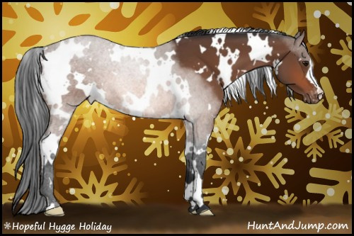 Horse Color:White Spotted Bay Varnish