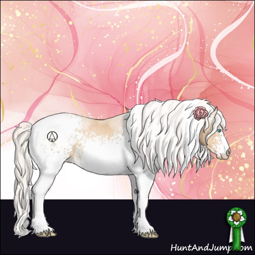 Horse Color:White Spotted Silver Smoky Black Pearl Tobiano Appaloosa 