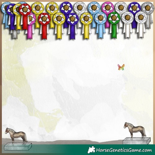 Horse Color:Nacre White Spotted Chocolate Silver Brown Chinchilla Onyx  and Nacre White Spotted Silver Bay Chinchilla Onyx 