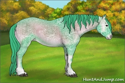 Horse Color:Watercolor Blue Onyx Ice 