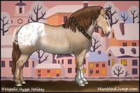 Horse Color:Red Dun Appaloosa Rabicano 