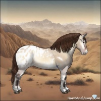 Horse Color:Bay Roan Onyx Blanket Rabicano 