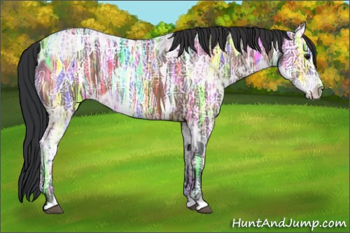 Horse Color:Brown Ice 